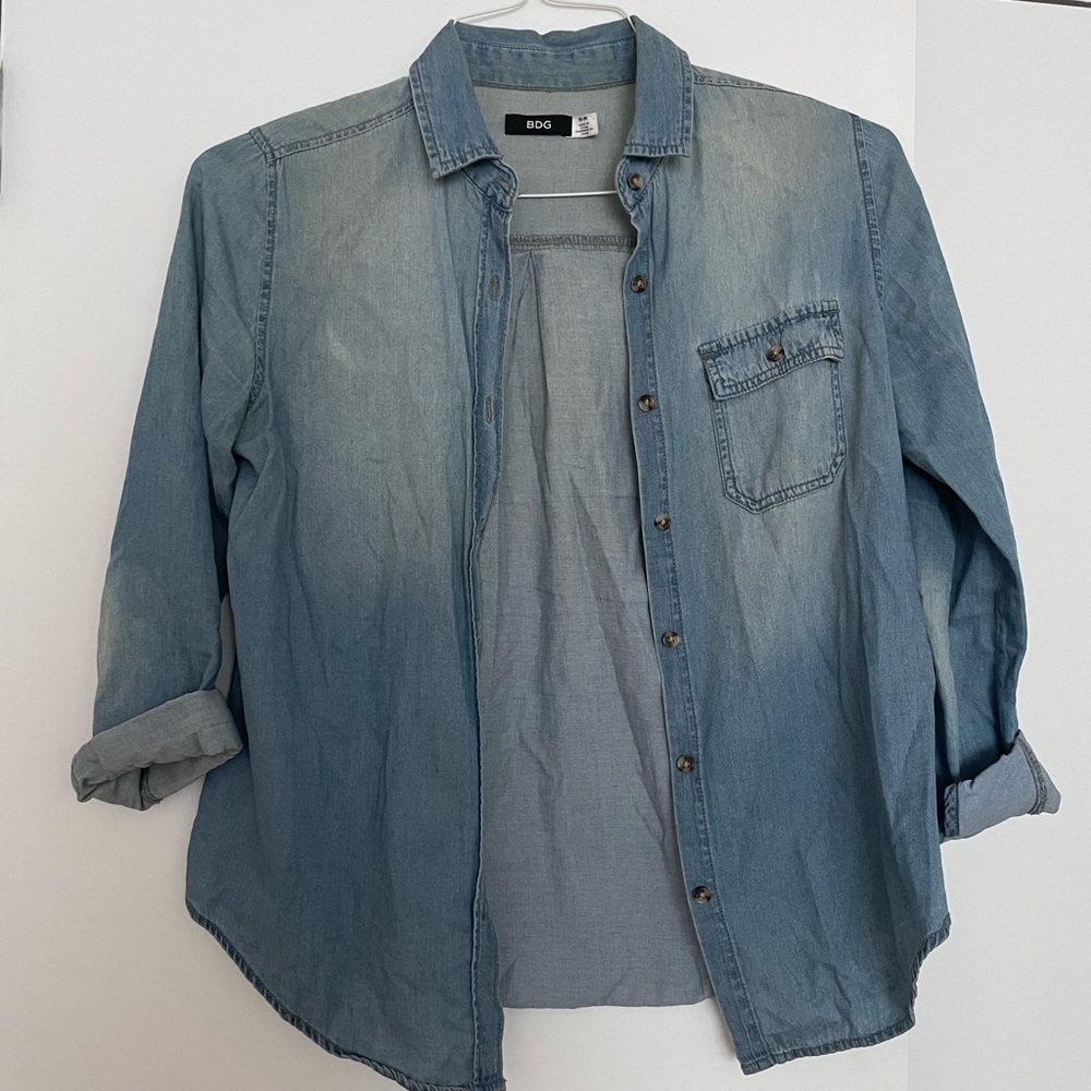 BDG Jean Button Up